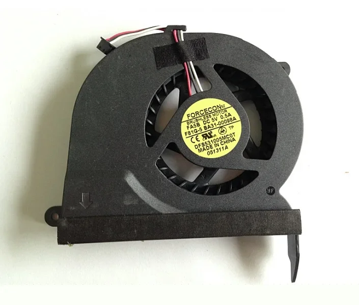 SSEA New CPU Cooling Fan for Samsung RV411 RV415 RV420 RV509 RV511 RV515 RV520 laptop FAN P/N DFS531005MC0T FA5B