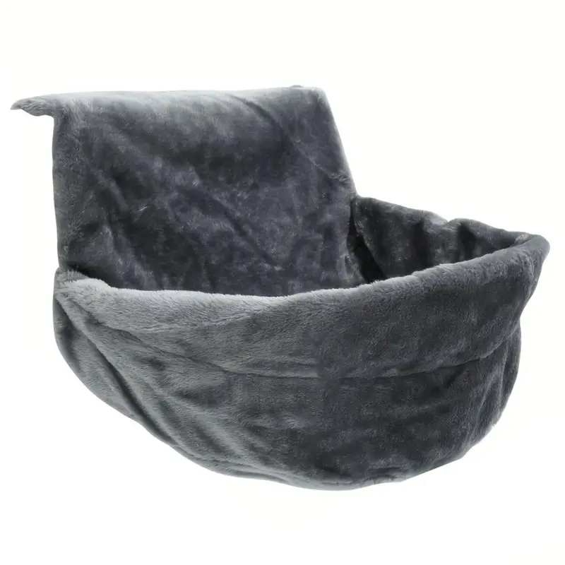 

【CHRISTMAS 】Cozy Elevated For Cats& Small Dogs Hanging Cat Hammock With Steel Frame-Easy Install Window-Mounted Pet Bed