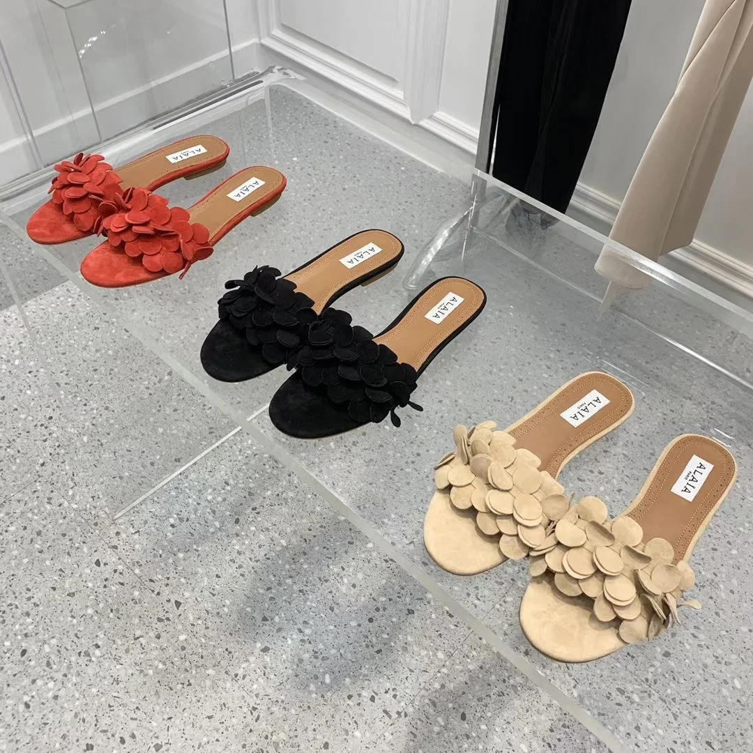 

24 years spring and fall season, women's casual, fashion sandals, imported cashmere, SIZE35-42