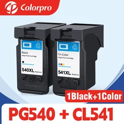 Colorpro PG540 CL541 PG-540 CL-541 For Canon 540XL 541XL Ink Cartridge pg 540 for Pixma MG4250 MG3250 MG3255 MG3550 MG4100 MG415