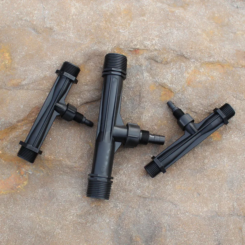 Venturi Fertilizer Injectors With 1/2'' 3/4'' 1'' Male Thread Agriculture Tools Garden Fertilization Irrigation Drip Device 1Pc
