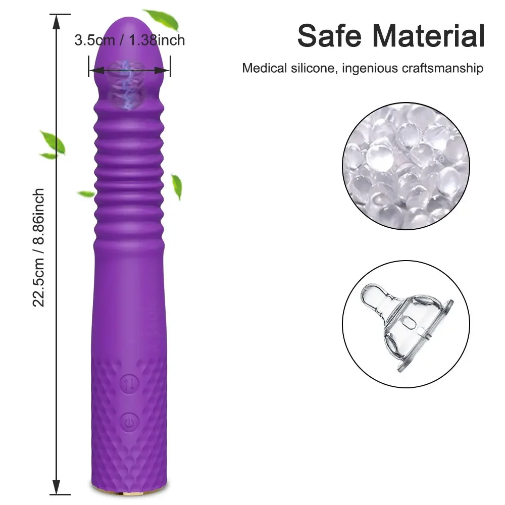 Automatic Thrusting Dildo Vibrator for Women Couple Adult Products with Bracket Penetration Vagina Vibrator Adult Toys Vibrator - view 4