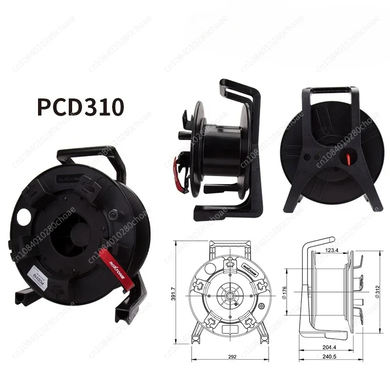 

PCD310 Mobile Reel Empty Disk Retractable Cable Plastic I-wheel Network Cable Cable