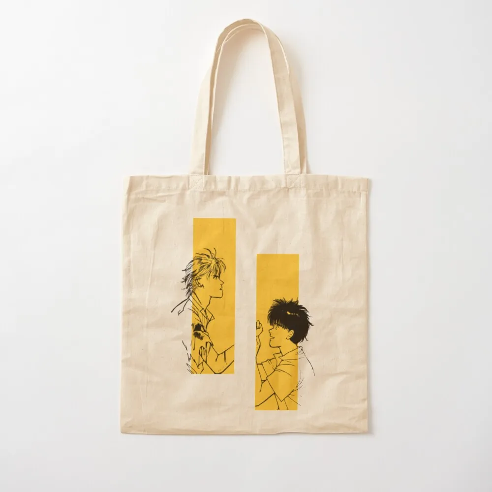 

Banana Fish (Yellow BG) Tote Bag Women's shopping bag Cloth bag Eco Canvas Tote