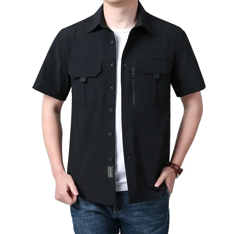 Thumbnail 3 - #48 Best Selling Mens Cargo Pocket Shirts