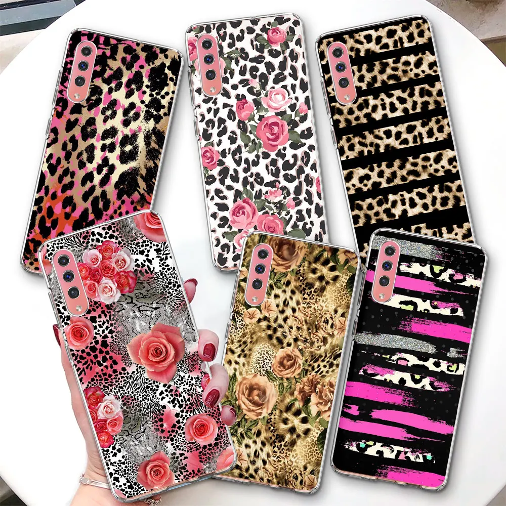 

Чехол с леопардовым принтом для Samsung Galaxy A06 A07 A50 A50s A05s A20 A30 A05 A20s A30s A02s A04s A10s, прозрачный чехол из ТПУ