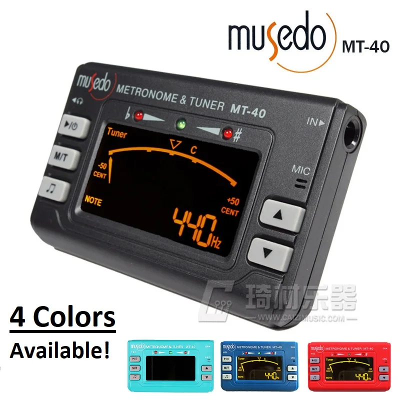 Musedo MT-40 3 in 1 Metronome + Tuner + Tone Generator Guitar/bass/violin/ukulele