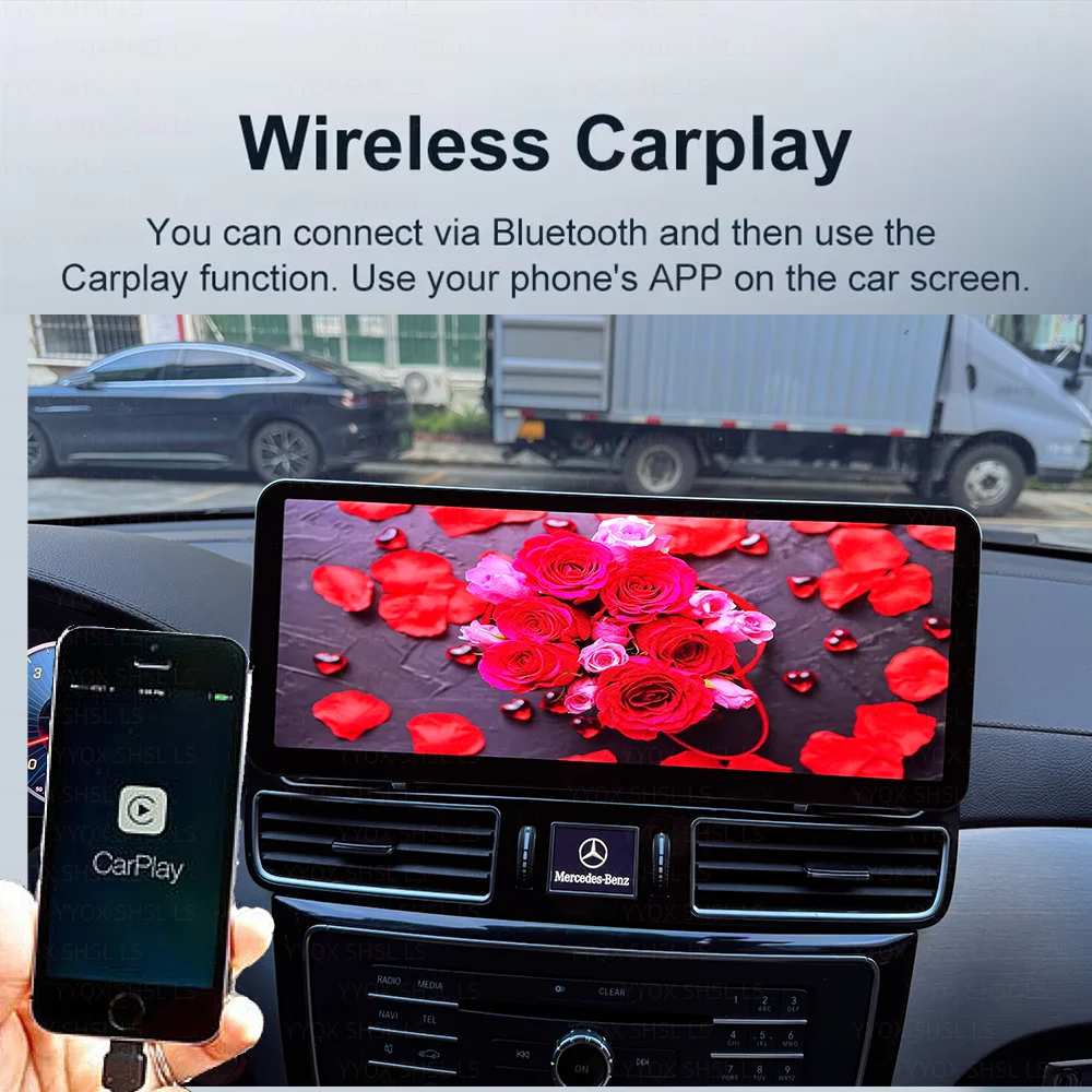 14.6“ Ultra-thin For Mercedes Benz ML GL GLE GLS W166 X166 2012-2019 Carplay Car GPS Navigation Multimedia Stereo Screen Androi