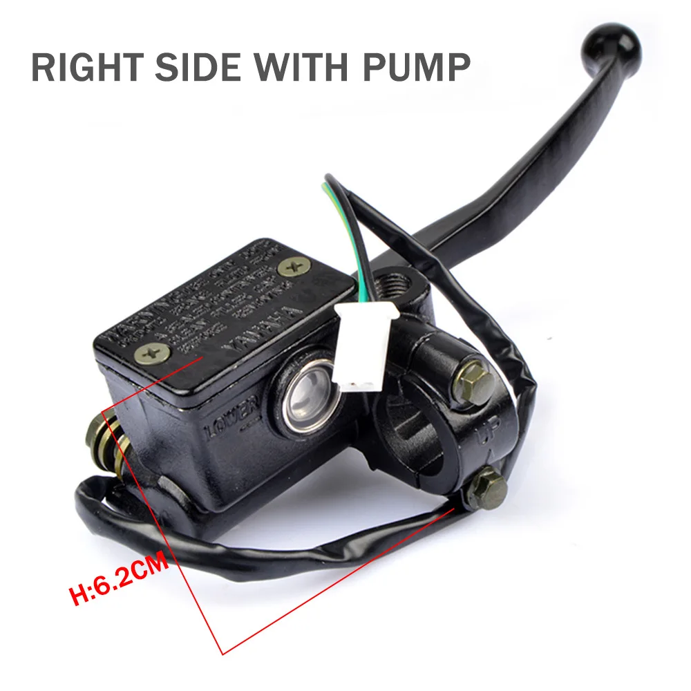 Bomba de Freno Hidráulica Delantera para Motocicleta 125cc YBR 125, Cilindro Maestro de Caliper de Freno de Manillar Altamente Recomendado