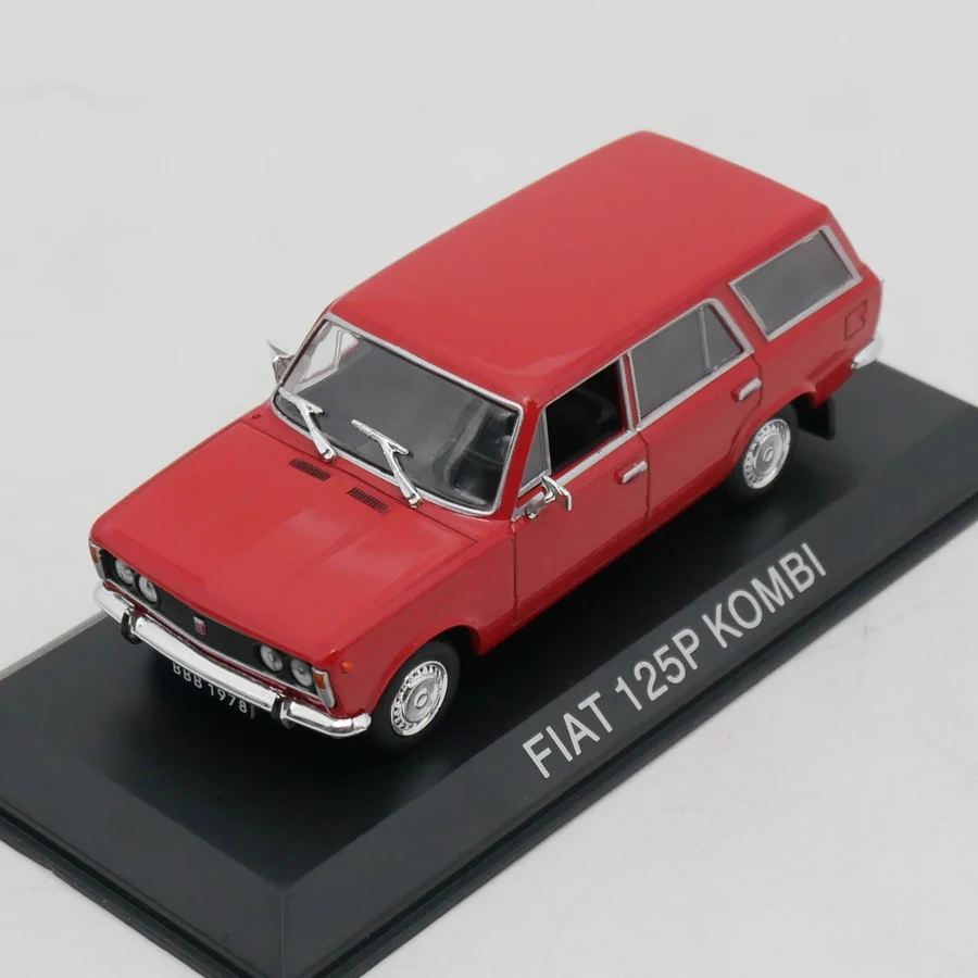 IXO 1:43 Scale ist Fiat 125P Kombi Simulation Alloy Car Model Diecast Toys Vehicle Collectible Souvenir