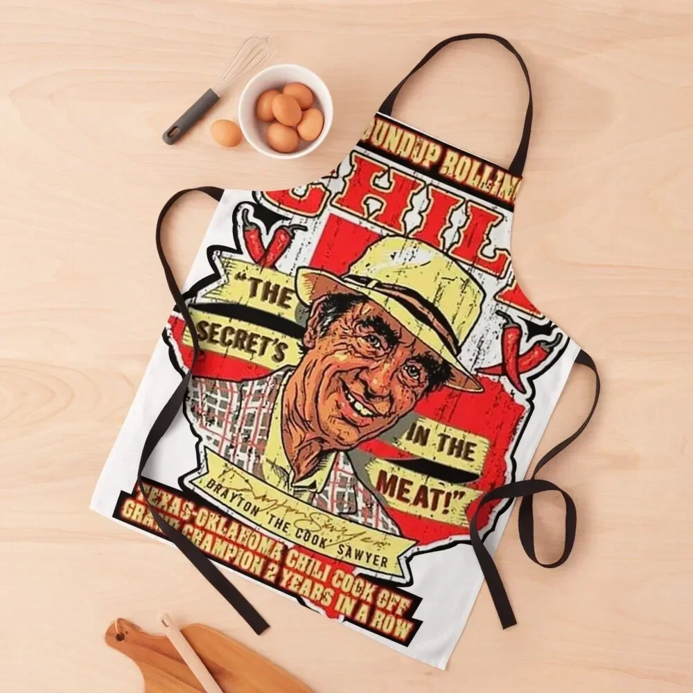 

Texas Chili - fan art gifts Apron Men's Kitchen Home And Kitchen Men'ss For Hairdresser Apron