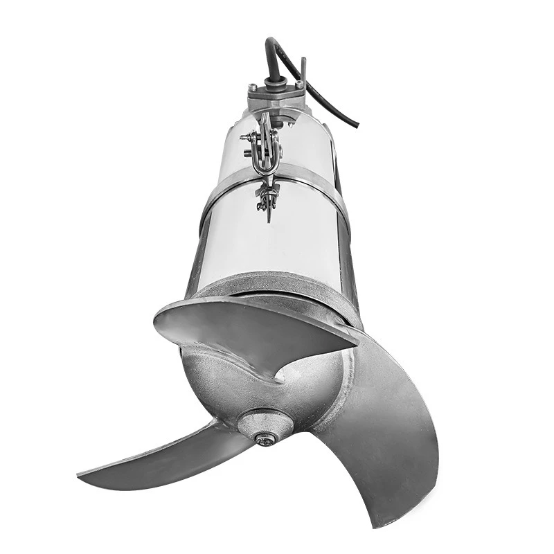 Stainless steel submersible mixer, press mixer, electric circulation propulsion mixing machine