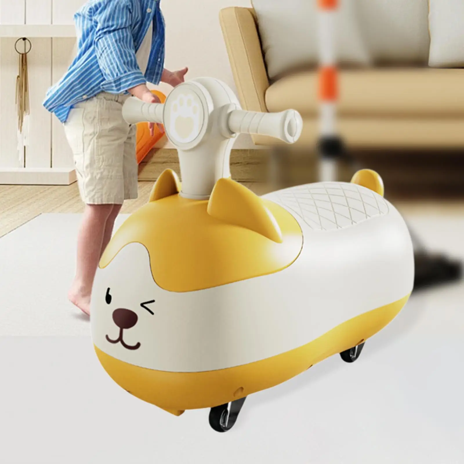 

Wiggle Car Develop Motor Skills Ride on Toy for Boys Girls Birthday Gifts