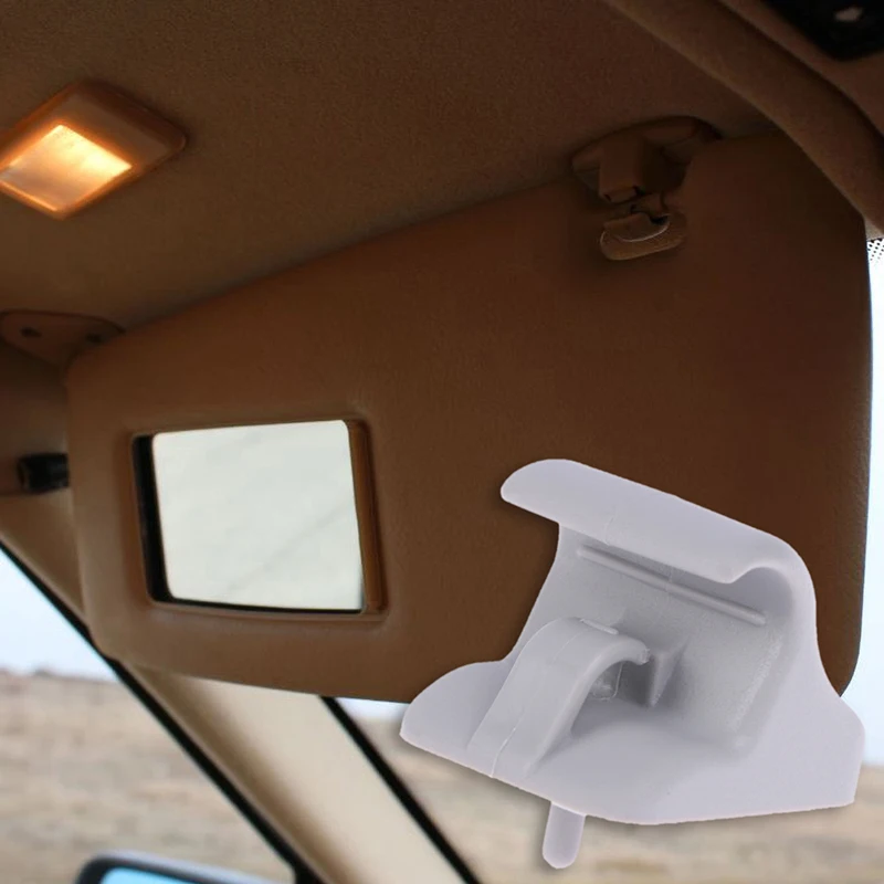 SUN VISOR CLIP HOLDER BRACKET GREY FOR 2008 - 2015 HYUNDAI I20 GETZ OEM 8523505100OM 85235-05100OM 85235 05100OM