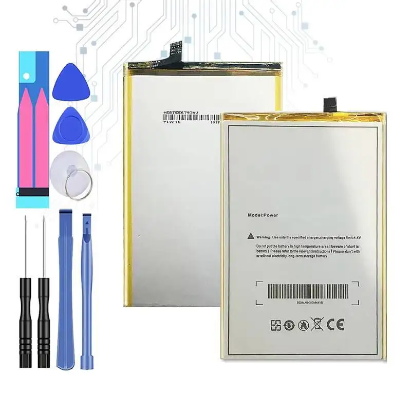 

Стабильный аккумулятор мобильного телефона для Ulefone Power II 2, легкий вес 6050 мАч