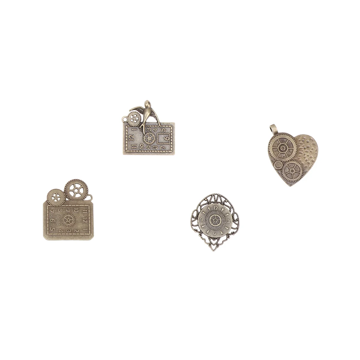 

1 Set DIY Making Pendant Alloy Jewelry Accessories Mixed Style Alarm Clock Accessories DIY Handmade Bracelat Accessories