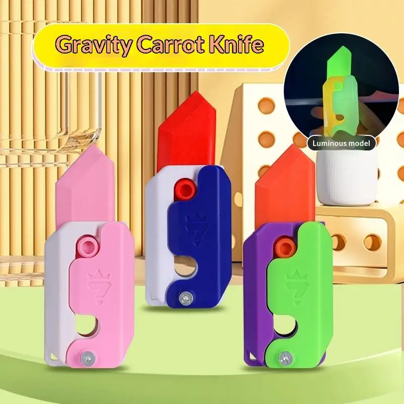 Mini Plastic Fidget Toy Gravity Ejection Model Toy Portable Stress Relief Hand Play Toy For Kids Adults Desktop Decoration Gift