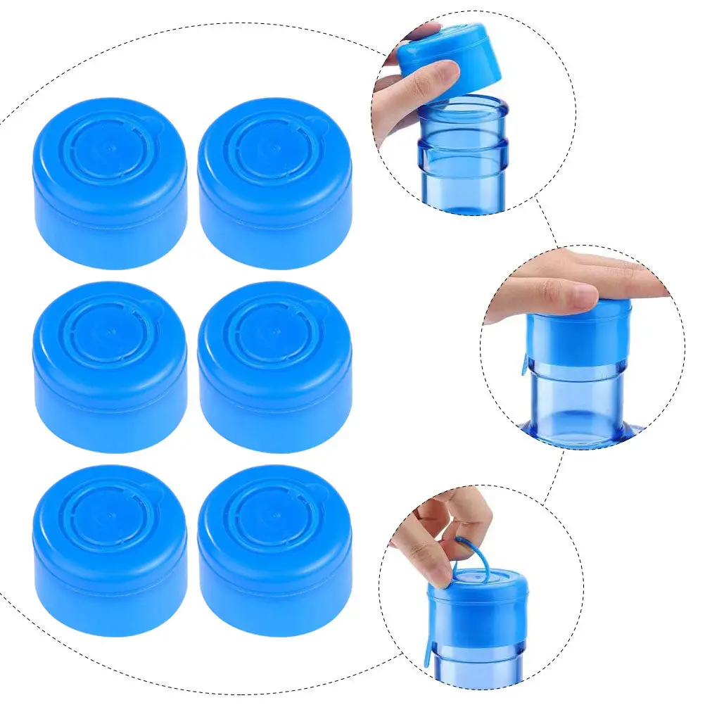 25Pcs Exquisite Crafted Water Bottle Sealing Caps 5.5cm Non Spill Anti Splash Easy Clean Reusable for Pressure Flat Slap Mouth