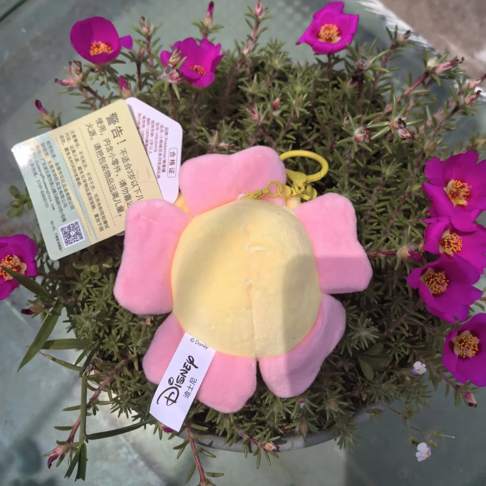 Disney Winnie Pooh Kawaii Bear Plush Keychain for Women Bag Pendant Cute Plush Stuffed Toys Backpack Decorate Birthday Gifts