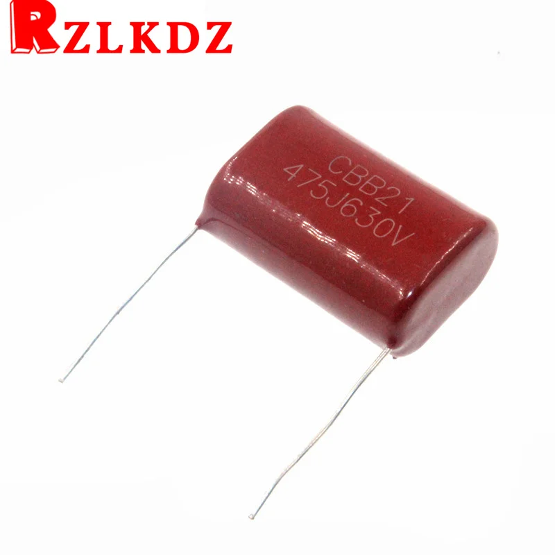 2PCS CBB21 630V475 4.7UF Pitch 25MM 630V 475 CBB Polypropylene film capacitor 475J630V