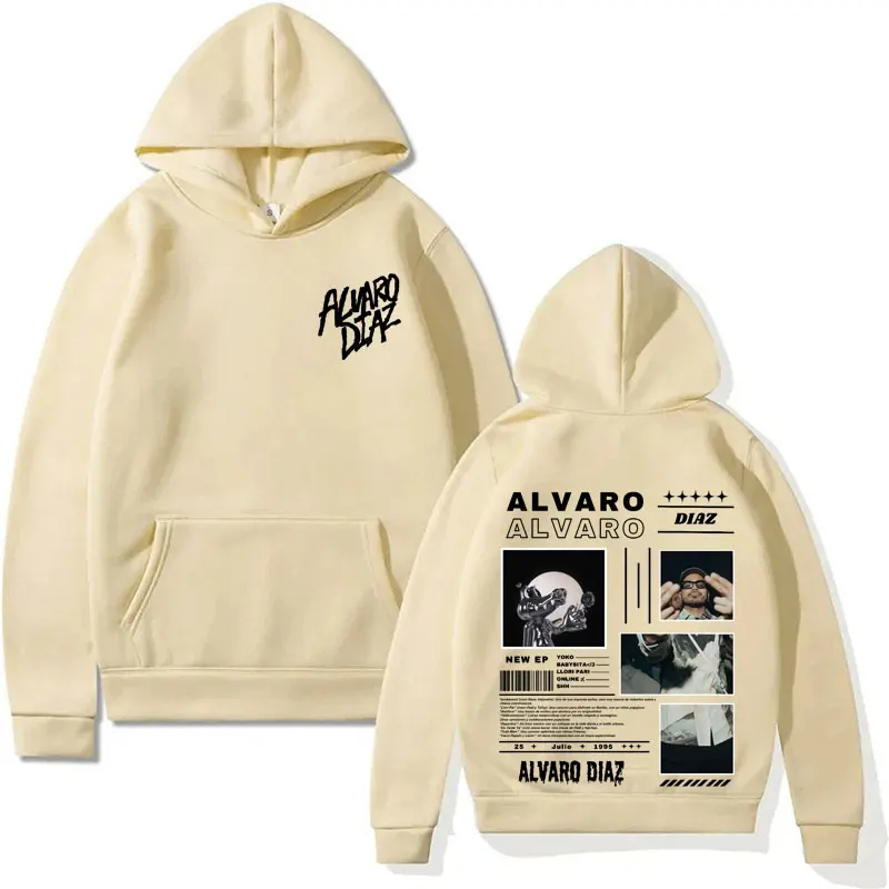 رابيرو ألفارو دياز سايونارا سايونارا ألبوم هاراجوكو الرجال الموضة هوديي فضفاض هوديي الرجال هوديي غير رسمي