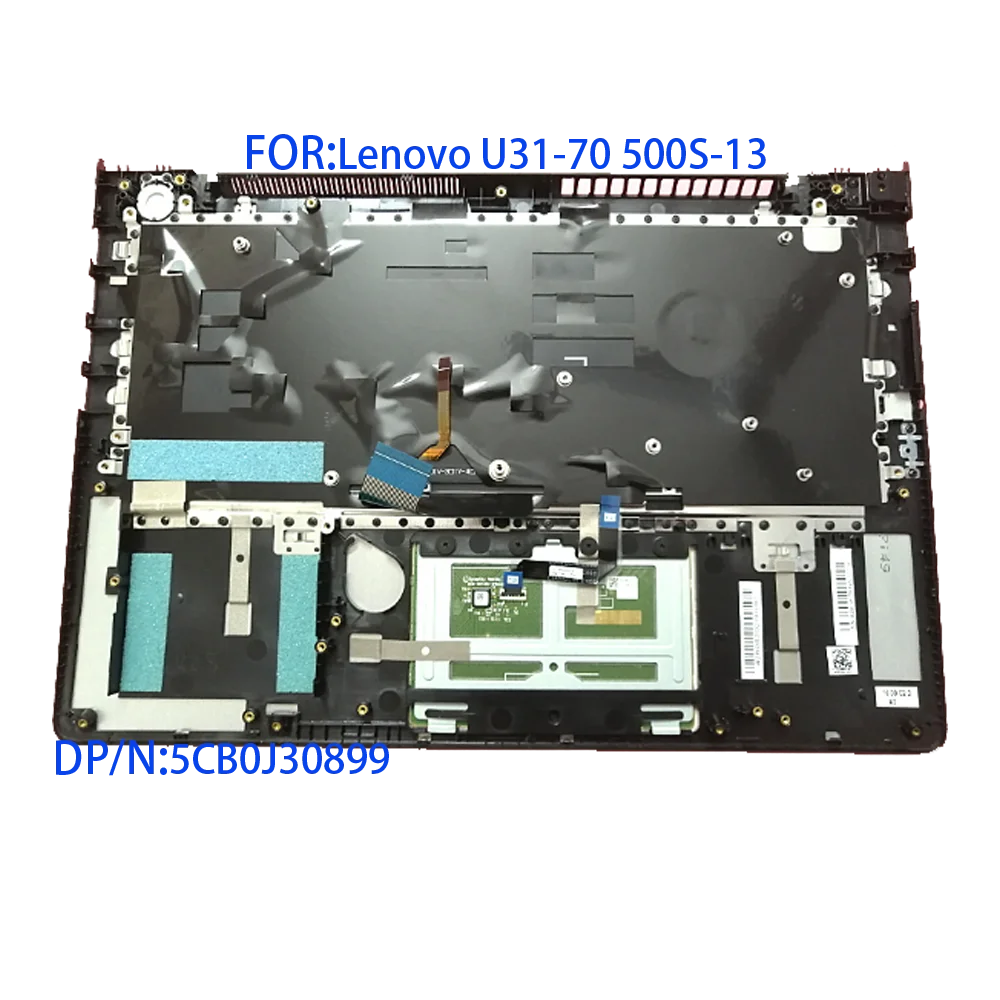 Suitable for Lenovo u31-70 ideapad 500s-13isk Latin keyboard top cover touch panel backlight 5cb0j30899 brand new 5cb0j30899