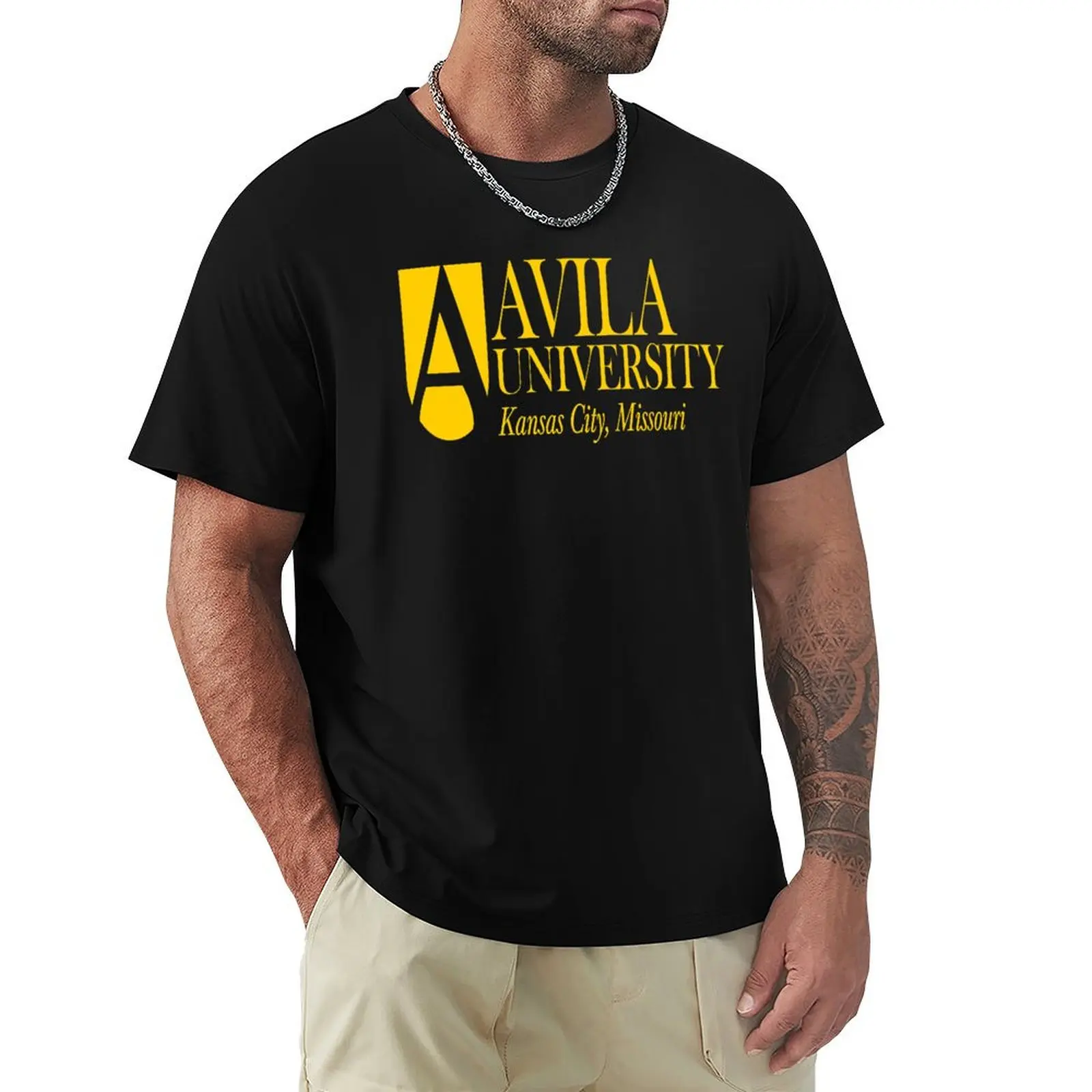 

Avila University T-Shirt anime tshirt plain T-shirts for men cotton