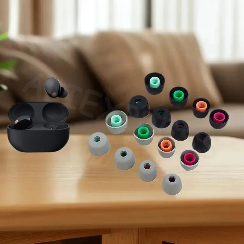 

Набор из 6 премиальных амбушюр для наушников Oneplus Buds, а также моделей Sony WF-1000XM3, XM4, XM5 TWS