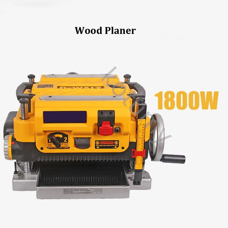 Multi-functional Wood Planer DW735 Press Planer Machine 220V 1800W Flat Planer Machine Woodworking Tools