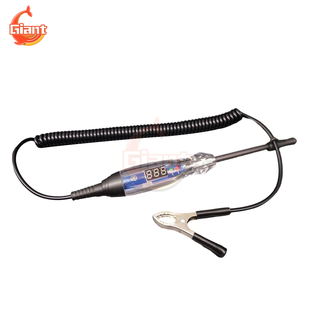 NS836 DC3-60V Digital Voltage Tester LED Lamp Electric Circuit Line Test Pen Portable Automotive Fault Diagnostic Repair Tools