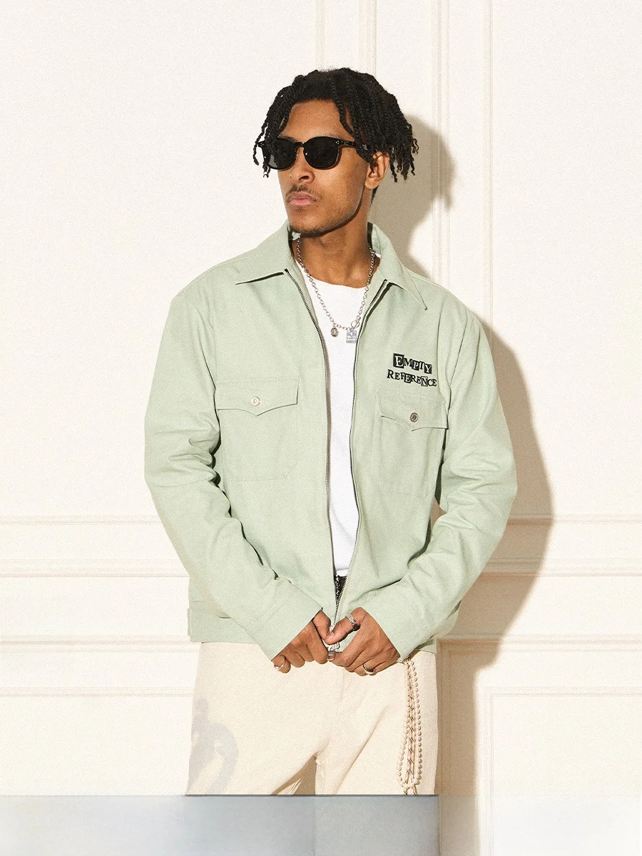 

American Retro Original Du ort Jaet Coat Youth Trendy Loose Fit Cotton 00% Winter Outerwear Casual Faion