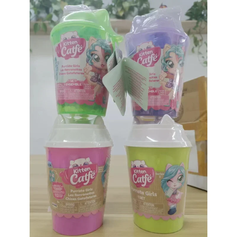 

Kittene Figure Catfe Purrista Girs Les Ronronettes Chicas Gatofeteras Pretend Play Interesting Toys