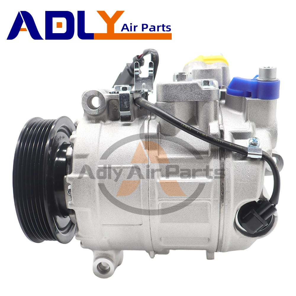 Untuk Transporter VW T5 Multivan Amarok 7SEU17C kompresor AC Compressor Compressor 447150-2607 447150-2609 4471502601 4471502603