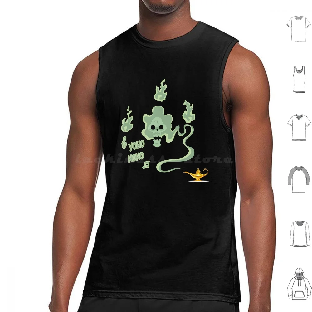 Camisetas sin mangas Brook Ghost Mode Soul King Yohohoho, estampadas en algodón, Brook Soul King, Brook Mugiwara, Sombrero de Paja, Manga, Ghost