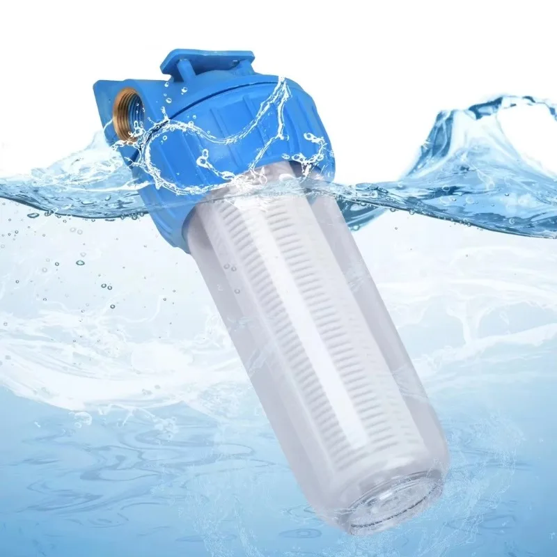 5/10 Inch Pump Pre-filter Inserts Wall Bracket Filter Cup for Garden or Whole House  Water Treatment Filter Bottle 10sets