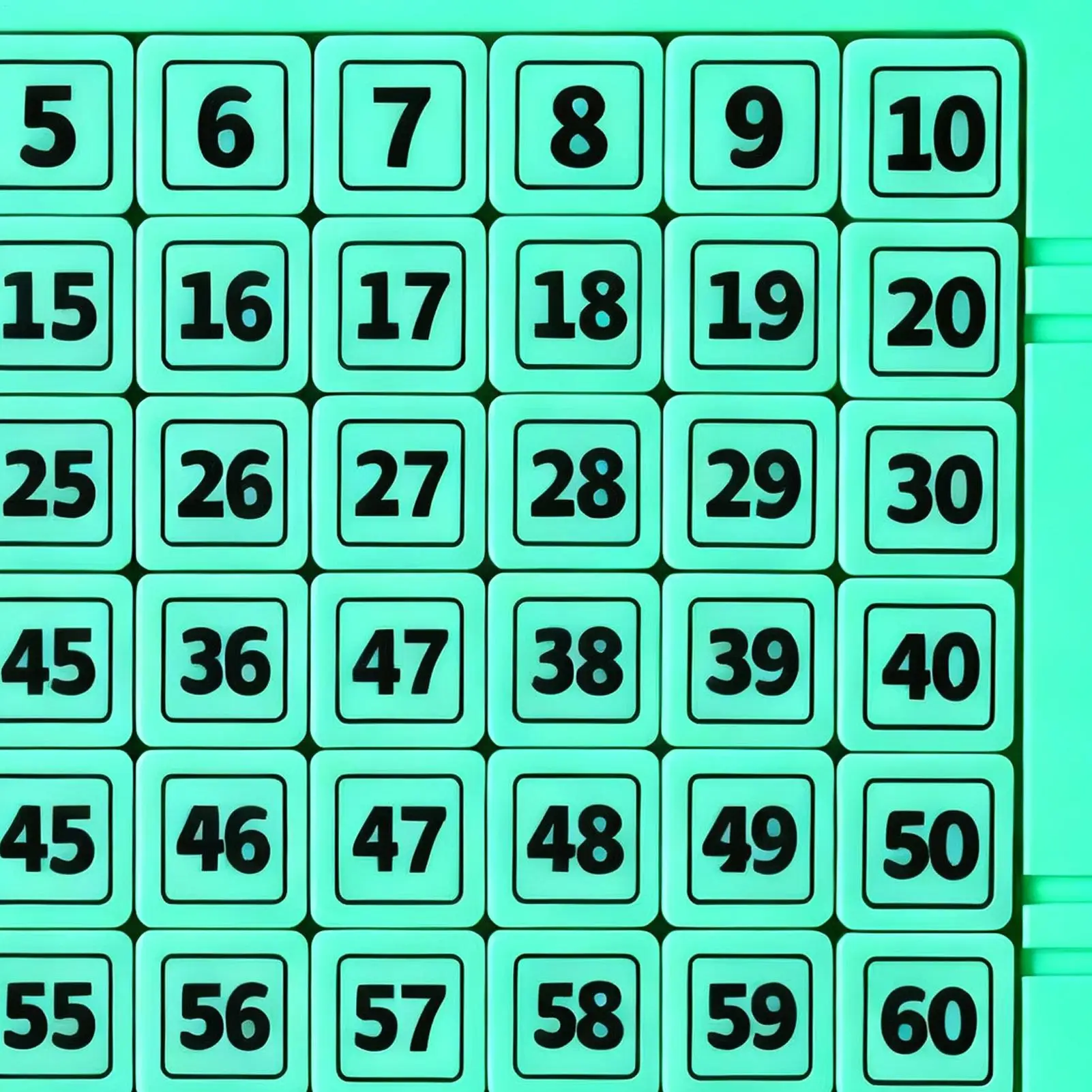 لغز منزلق 1-99 عدد لعبة العد التعليمي المغناطيسي لوحة خربش مع قلم للأولاد والبنات والمراهقين وعيد الفصح والسفر وعيد الميلاد #5