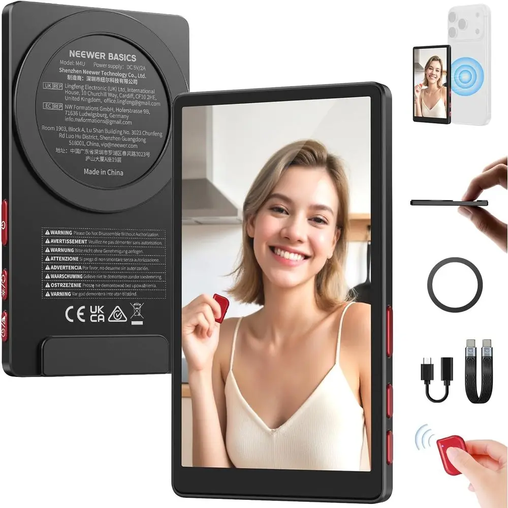 4" Pe Vlog Selie Mo…