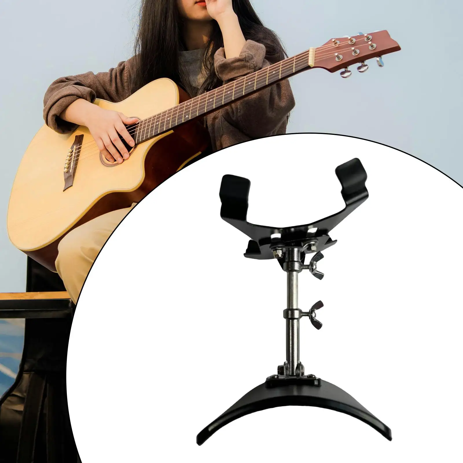 Guitar Footrest Lightweight Professional Accessories Guitar Support Stand Musical Parts for Club Household Playing Holiday Gifts