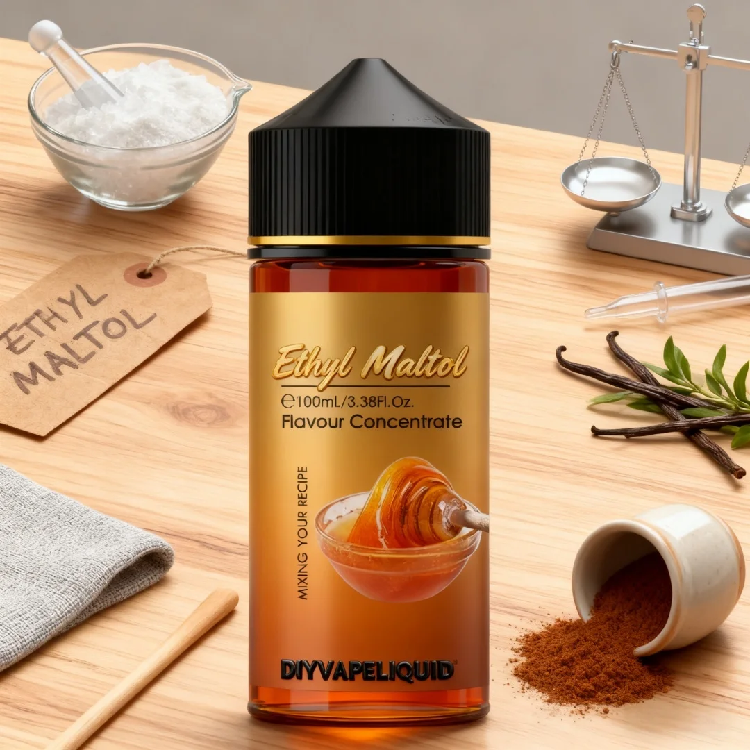 Diyvapeliquid этиловый мальтол, высококонцентрат вкусов, усилитель пищевых продуктов, растворимость для рецептов «сделай сам», 10 мл, 30 мл, 100 мл в бутылках