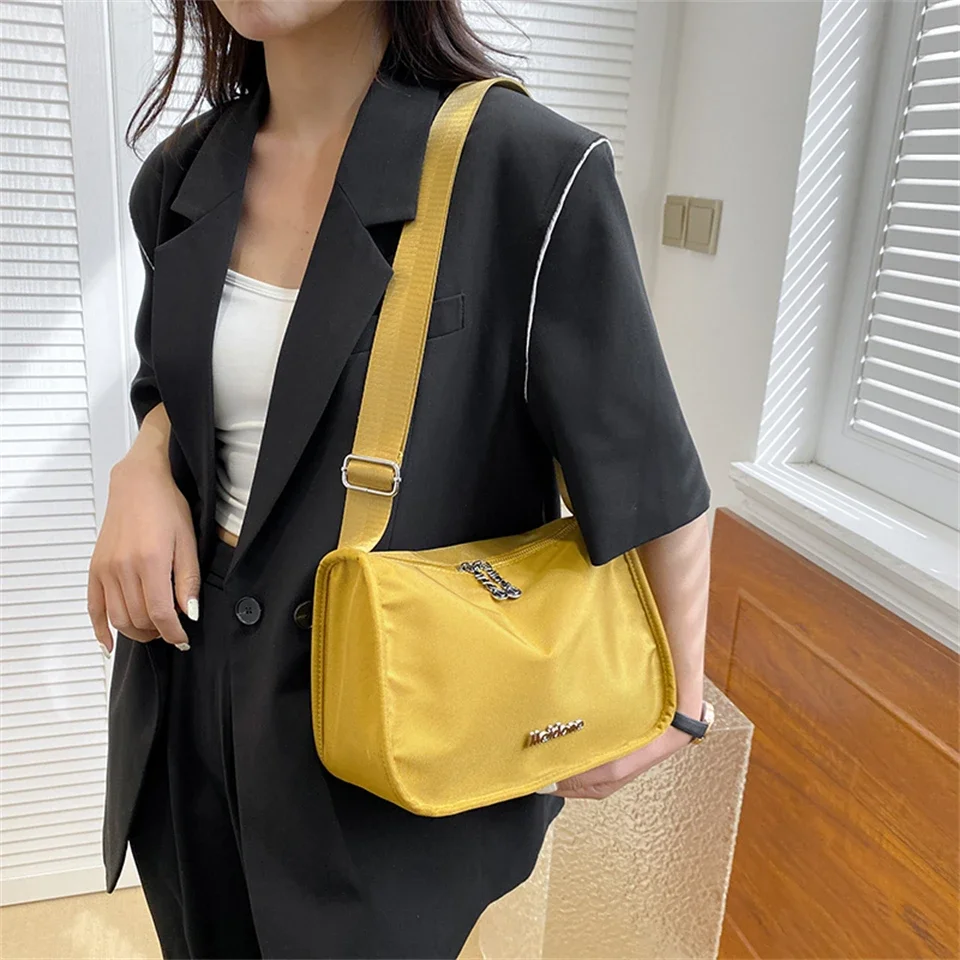 Fashion Nylon Shoulder Messenger Bags Simple Women Bags Designer Small Handbags and Purses Ladies Luxury Brand Crossbody Bag Sac