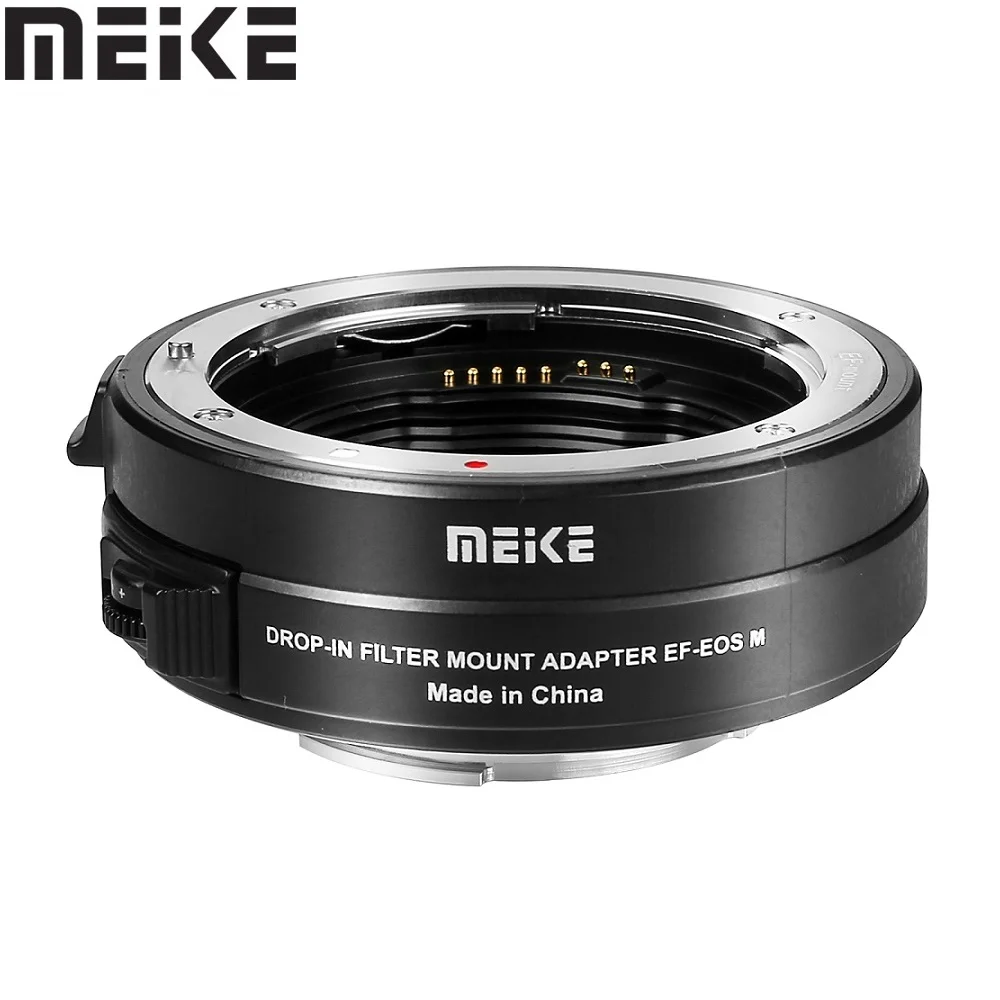Адаптер объектива с автофокусом Meike MK-EFTM-C Drop-in ND UV для объектива Canon EF/EF-S к камер EOS M EOS M2 M3 M10 M10 M100 M200