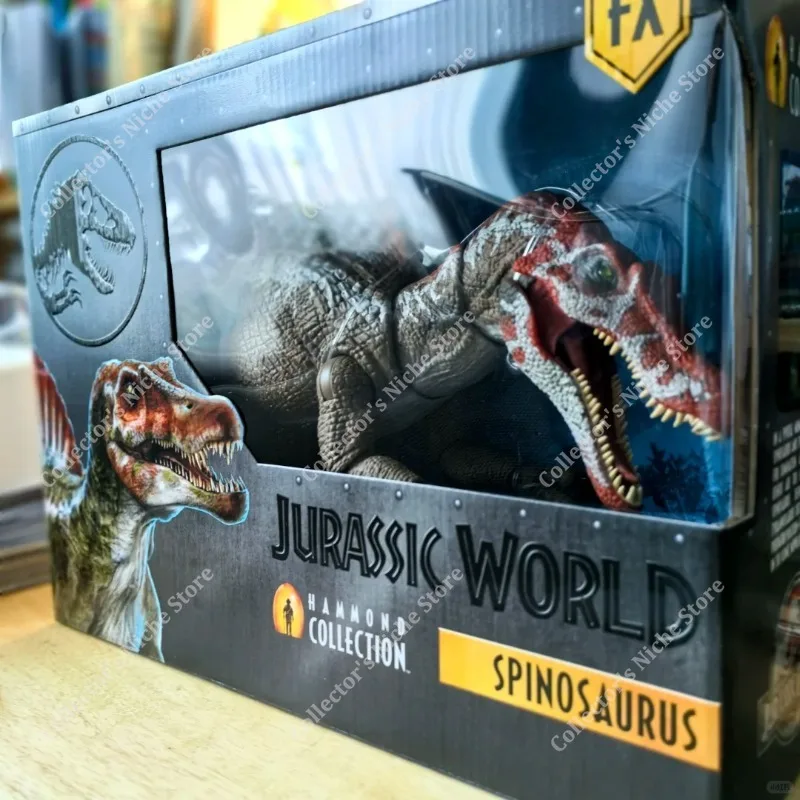 Jurassic Hammond – grande série de Collection, dieu de la guerre, Spinosaurus, modèle de dinosaure Super mobile JCH09, en Stock