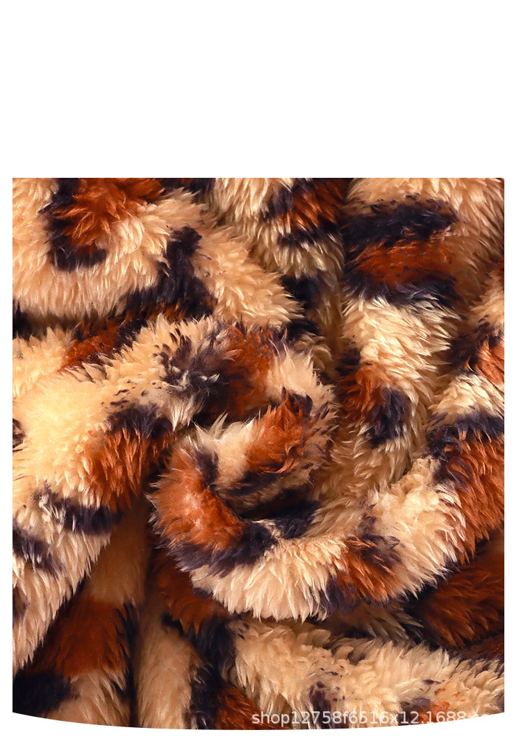 Gemütlicher Baby-Strampler mit Leopardenmuster, Kapuze, Bärenohren, Fleece-Overall, warmes Winteroutfit für neugeborene Jungen und Mädchen – Detail 7