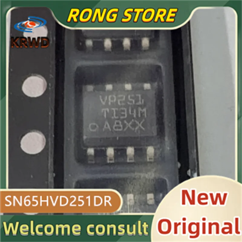10/50PCS VP251 New and Original SN65HVD251DR SN65HVD251 65HVD251