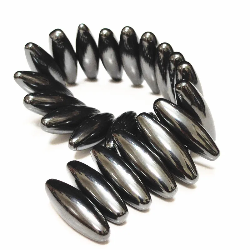 5/10/30/50PCS Strong Magnetic Therapy Relief Toy Oval Shape Olive Rattle Power Ferrite Magnet Beads Set Health Care Massager