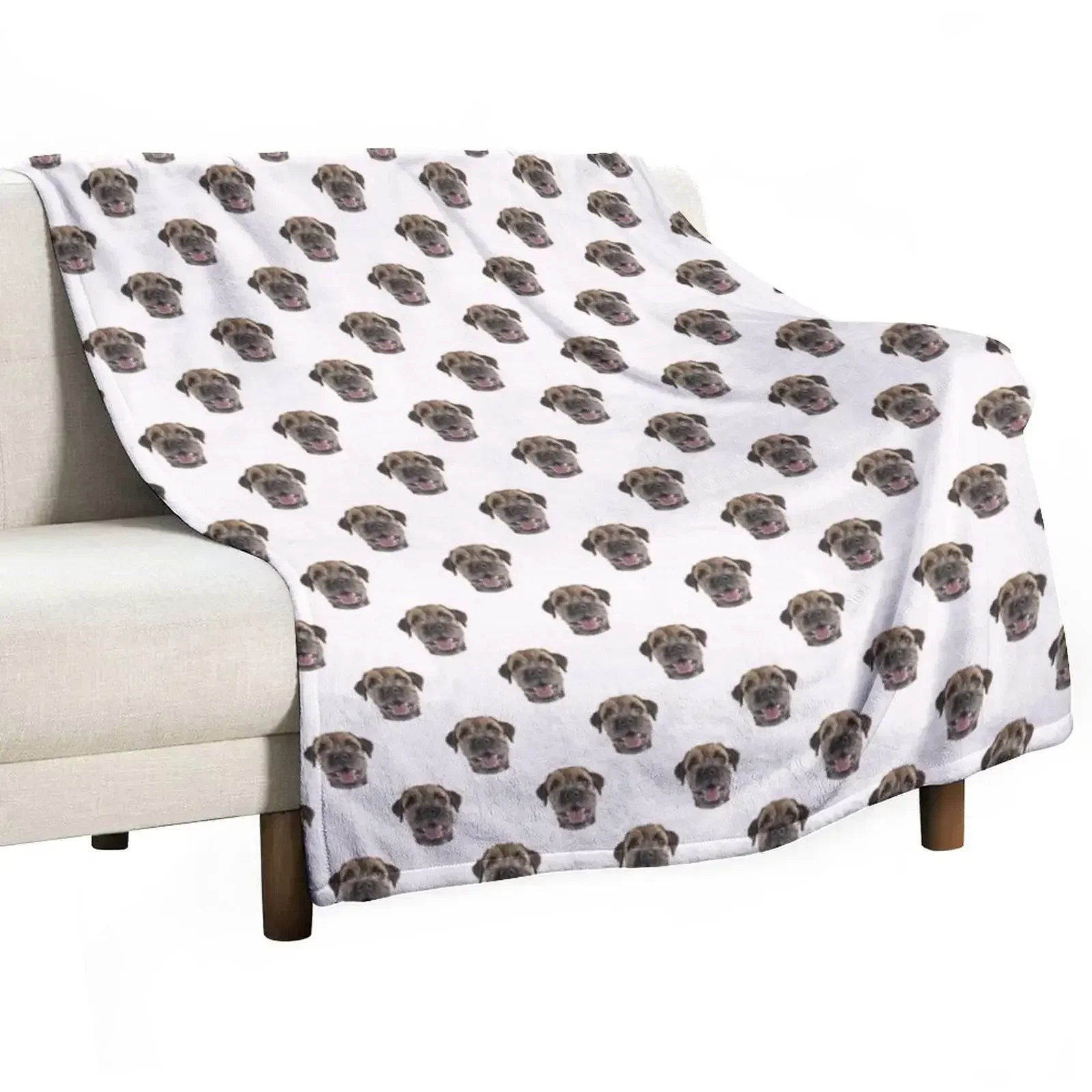 border terrier dog funny face gifts Throw Blanket Kid'S Furrys wednesday Soft Big sofa bed anime Blankets