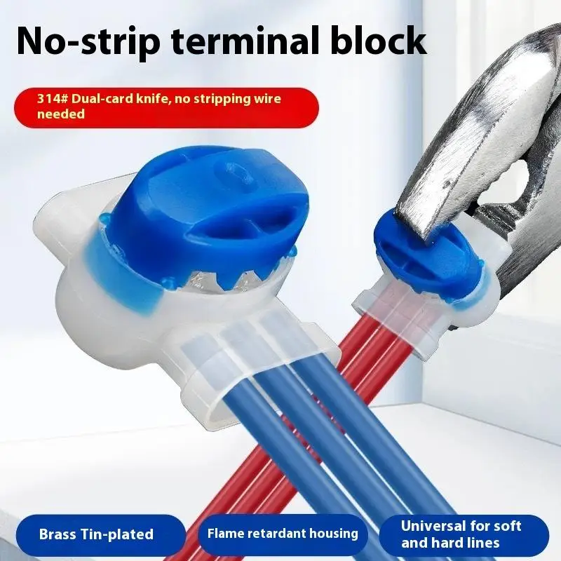 1 Juego de Terminal de conector de Gel resistente al agua, conectores de Cable eléctrico 314 de 3 pines, accesorios, conector de Cable de cortacésped robótico