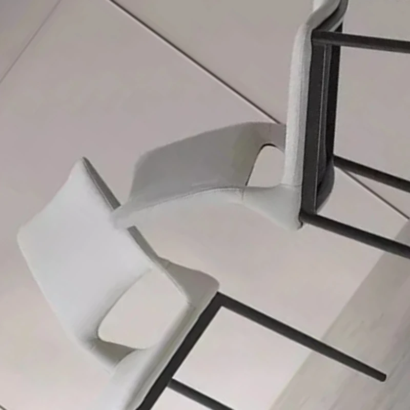 

Dining Chairs Set Luxury Soft Chair Nordic Long Convenience Store Advanced Living Room Design Couch Throne Wooden Makeup