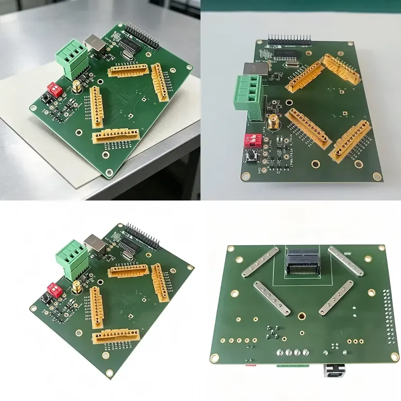 High Speed RF 1600G OSFP Optical Module Test Board with Solderless Connectors for OSFP Module Characteristic Testing