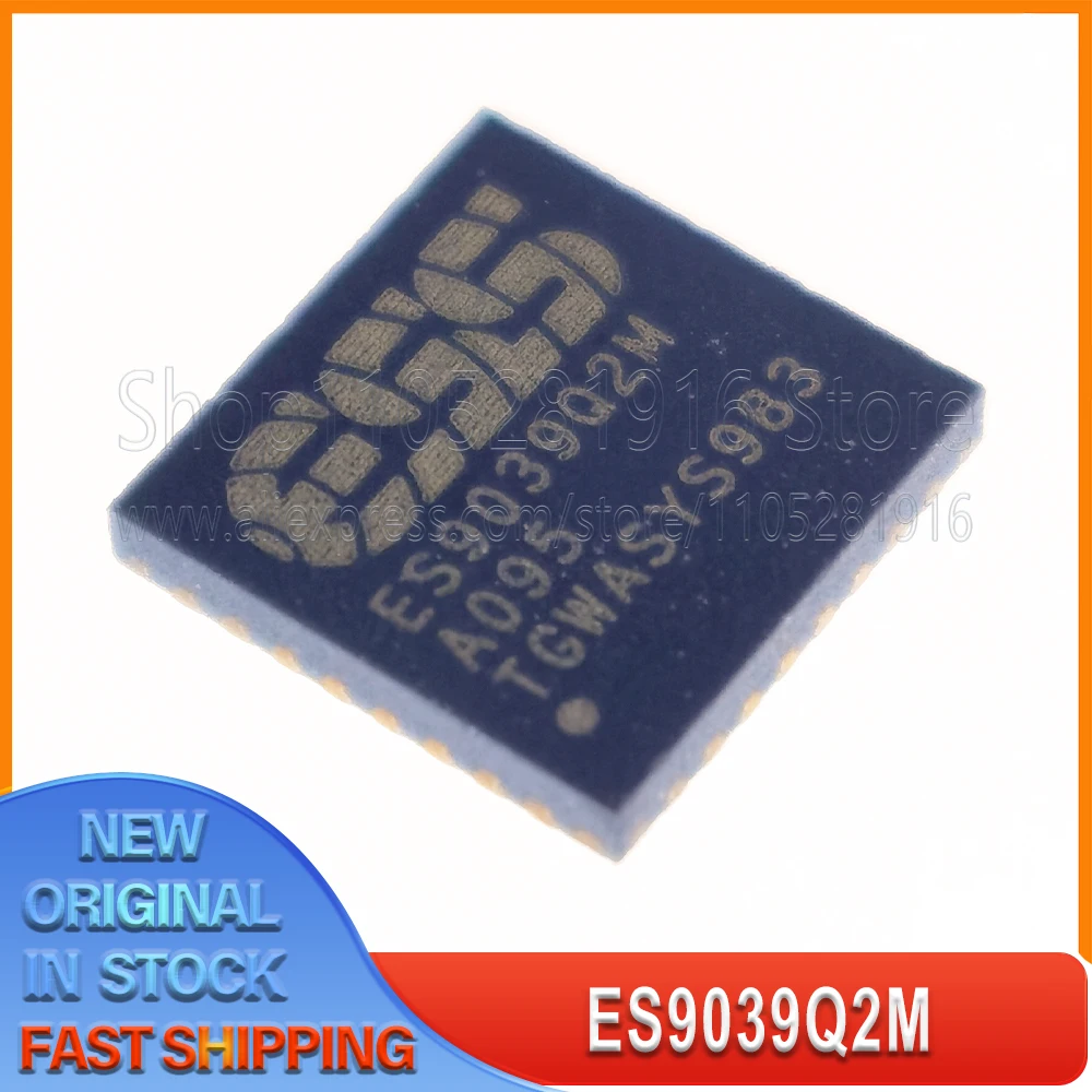

1~20PCS/LOT ES9039 32-bit High-Performance Dual-Channel SABRE DAC ES9039Q2M QFN32 100% New Original Spot stock